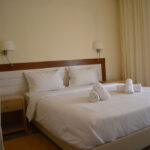 Two-Bedroom Apartment with a washing machine